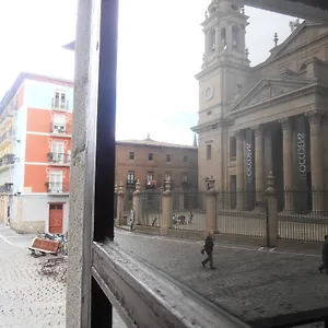 Plaza Catedral Hostal Pamplona
